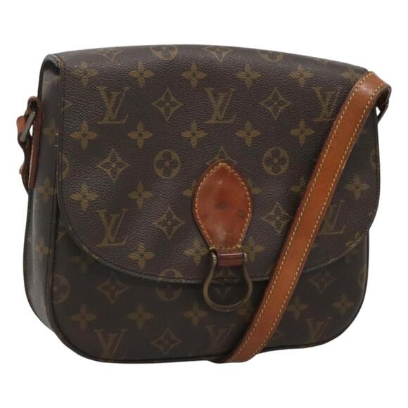 LOUIS VUITTON Monogram Saint Cloud GM Shoulder Bag M51242 - Picture 1 of 16